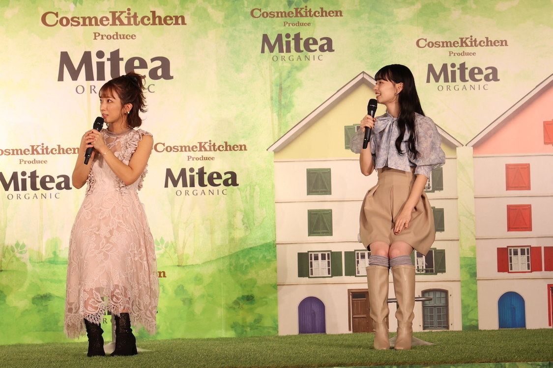 ＜Mitea ORGANIC新商品発表会イベント＞（2022年10月3日）