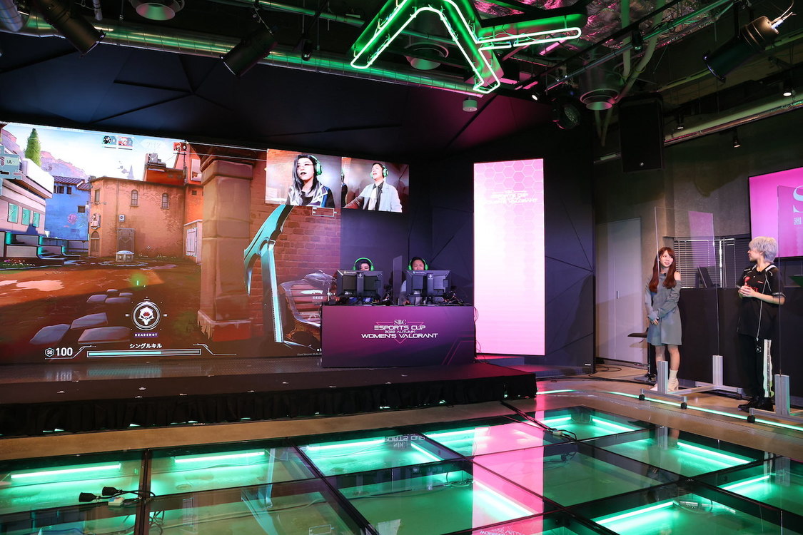 ＜SBC esports CUP 〜2022 Autumn Women’s VALORANT〜＞メディア向け発表会｜シブヤeスタジアム（2022年10月4日）