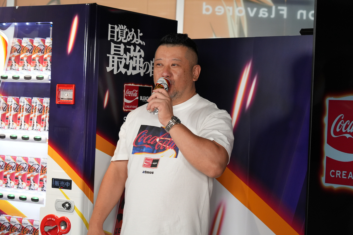 ＜新製品『Coca-Cola Zero Sugar Soul Blast』PRイベント＞atmos新宿店（2022年10月6日）