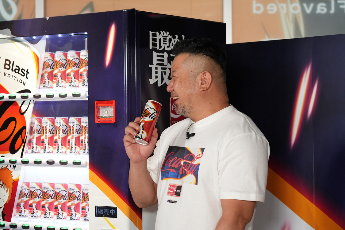 ＜新製品『Coca-Cola Zero Sugar Soul Blast』PRイベント＞atmos新宿店（2022年10月6日）