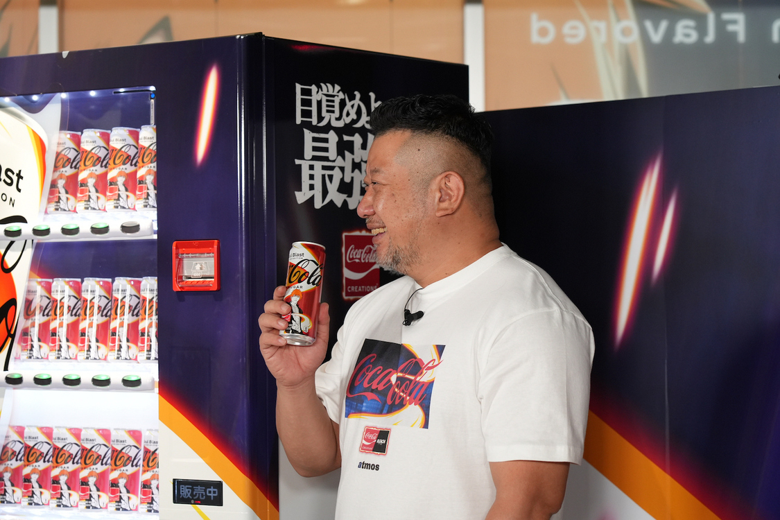 ＜新製品『Coca-Cola Zero Sugar Soul Blast』PRイベント＞atmos新宿店（2022年10月6日）