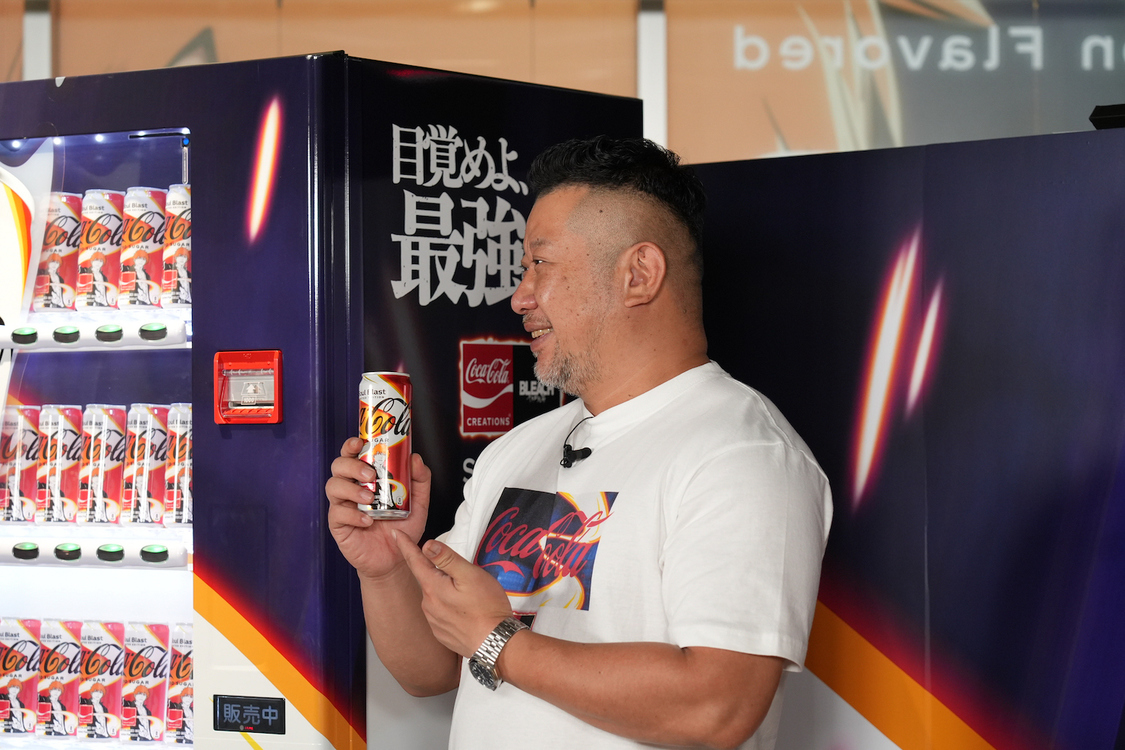 ＜新製品『Coca-Cola Zero Sugar Soul Blast』PRイベント＞atmos新宿店（2022年10月6日）