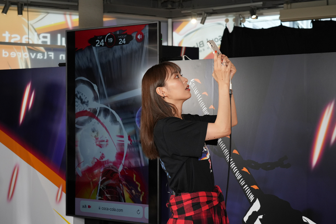 ＜新製品『Coca-Cola Zero Sugar Soul Blast』PRイベント＞atmos新宿店（2022年10月6日）