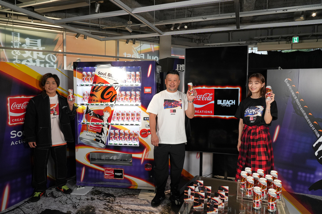 ＜新製品『Coca-Cola Zero Sugar Soul Blast』PRイベント＞atmos新宿店（2022年10月6日）