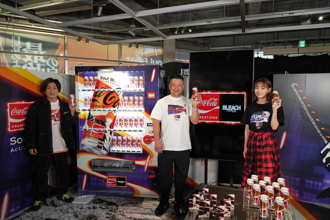 ＜新製品『Coca-Cola Zero Sugar Soul Blast』PRイベント＞atmos新宿店（2022年10月6日）