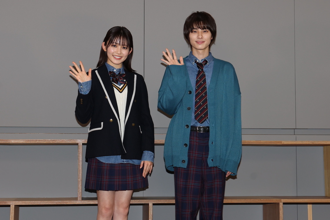 ＜『青春シンデレラ』記者会見＞