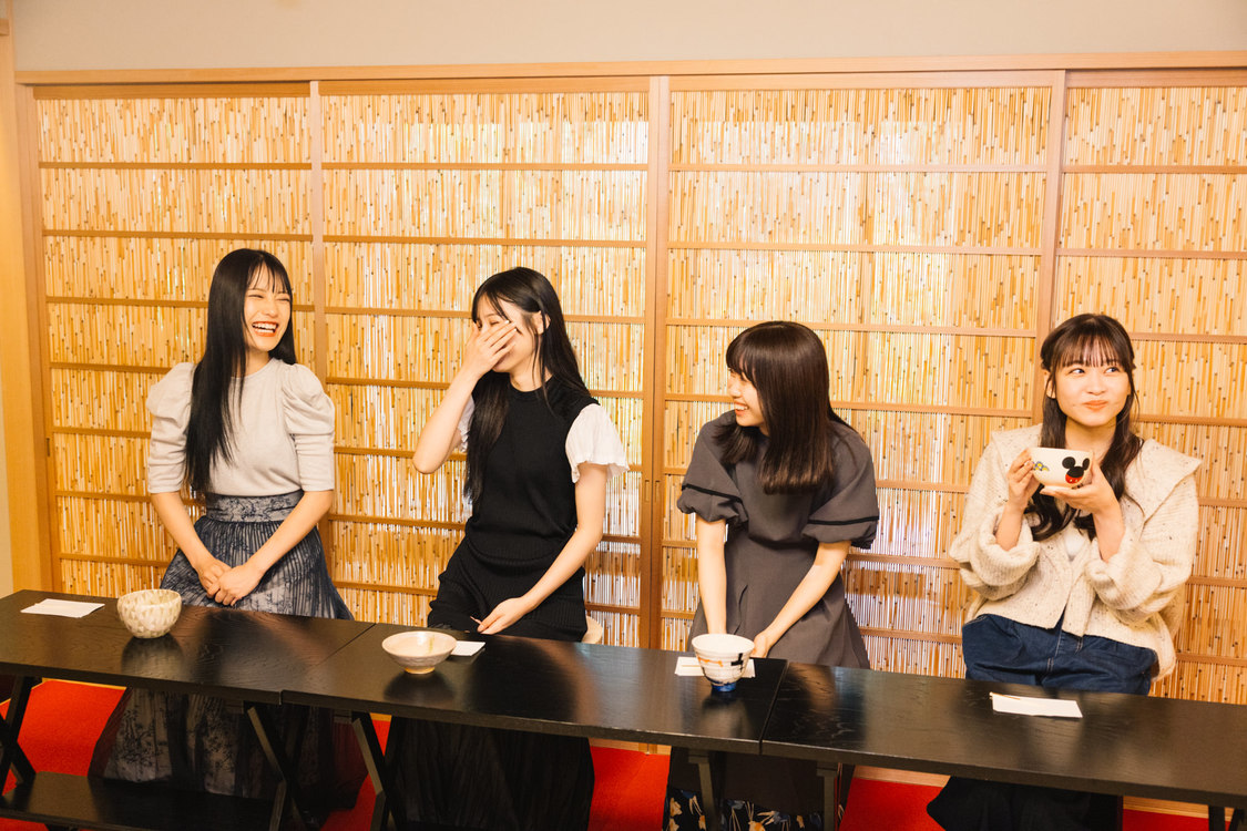 終始、笑い声が絶えないお茶会となった