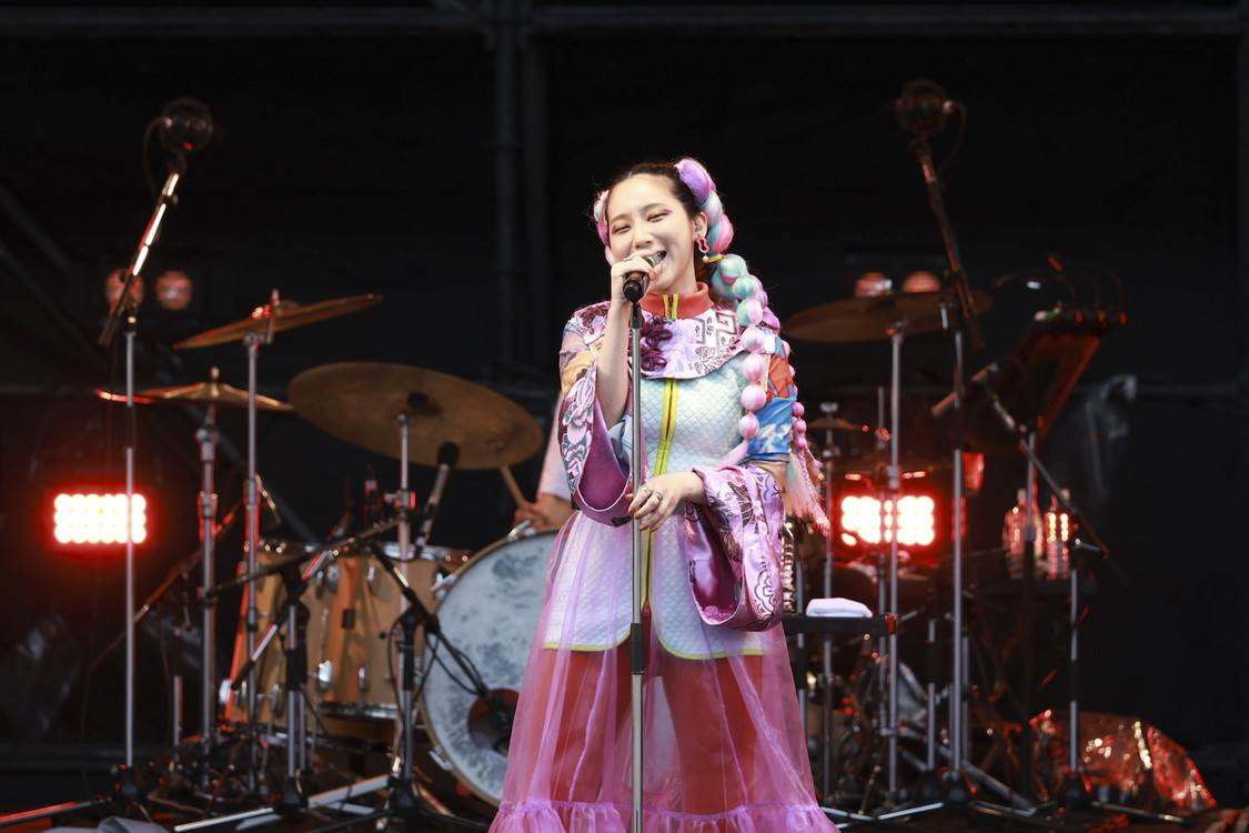 ファーストサマーウイカ＜長岡 米百俵フェス 〜花火と食と音楽と〜2022＞東山ファミリーランド（2022年10月8日）