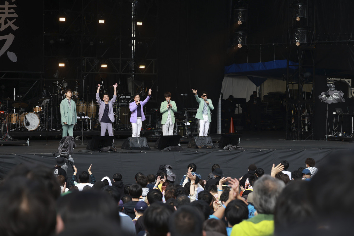 ゴスペラーズ＜長岡 米百俵フェス 〜花火と食と音楽と〜2022＞東山ファミリーランド（2022年10月8日）