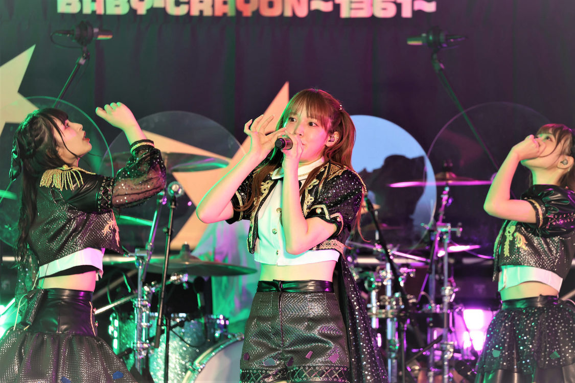 ベイビークレヨン＜BABY-CRAYON〜1361〜1st Anniversary Live＞東武動物公園 イベントステージ HOLA!（2022年10月9日）