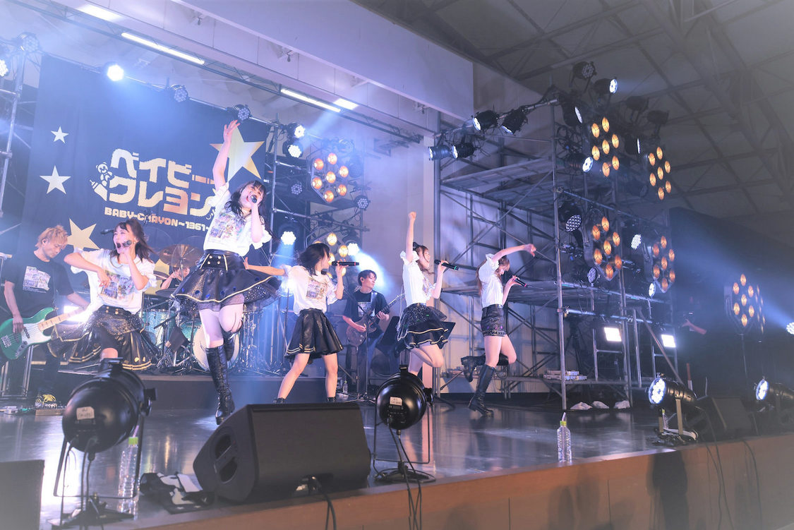 ベイビークレヨン＜BABY-CRAYON〜1361〜1st Anniversary Live＞東武動物公園 イベントステージ HOLA!（2022年10月9日）