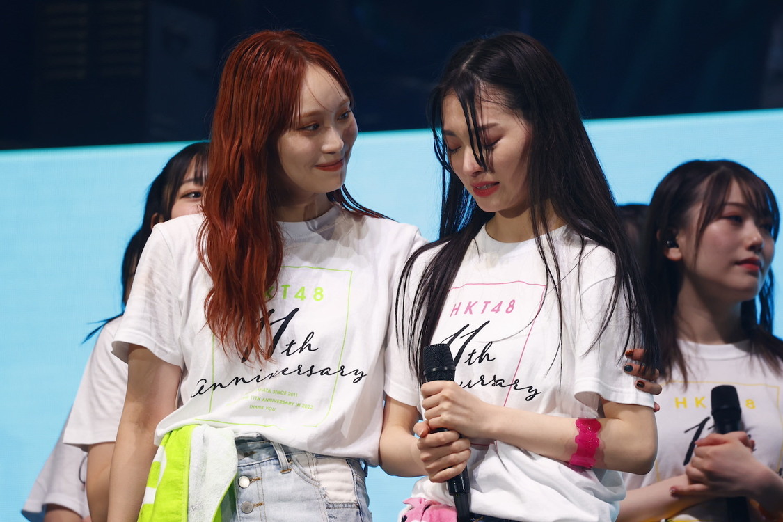 ＜HKT48 11th anniversary LIVE 2022 〜未来へのメッセージ〜＞幕張メッセ イベントホール（2022年10月16日）／©Mercury
