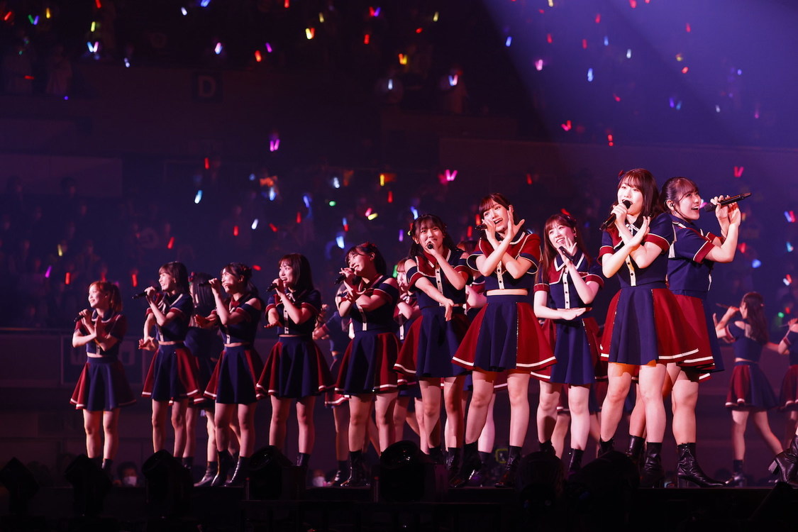 ＜HKT48 11th anniversary LIVE 2022 〜未来へのメッセージ〜＞幕張メッセ イベントホール（2022年10月16日）／©Mercury
