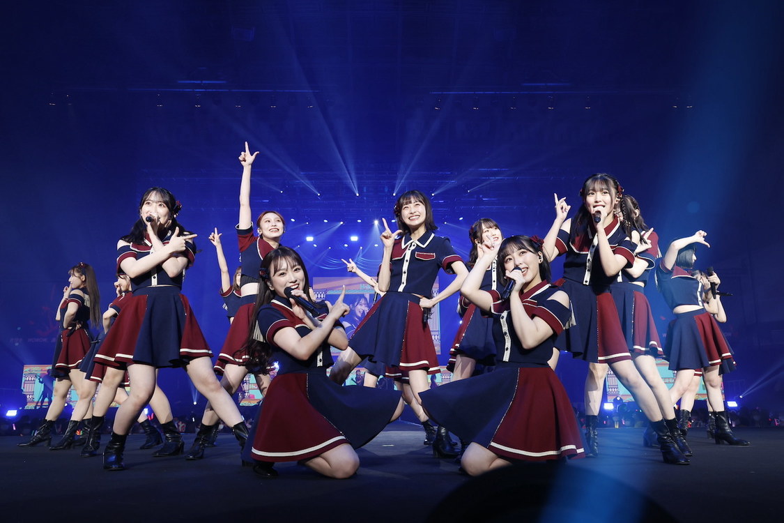 ＜HKT48 11th anniversary LIVE 2022 〜未来へのメッセージ〜＞幕張メッセ イベントホール（2022年10月16日）／©Mercury