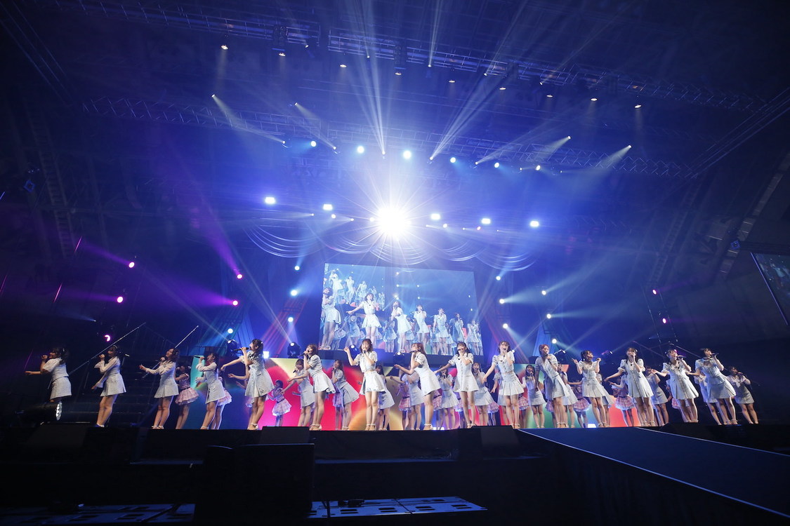 ＜HKT48 11th anniversary LIVE 2022 〜未来へのメッセージ〜＞幕張メッセ イベントホール（2022年10月16日）／©Mercury