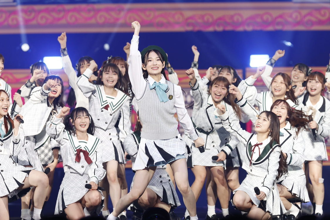 ＜HKT48 11th anniversary LIVE 2022 〜未来へのメッセージ〜＞幕張メッセ イベントホール（2022年10月16日）／©Mercury