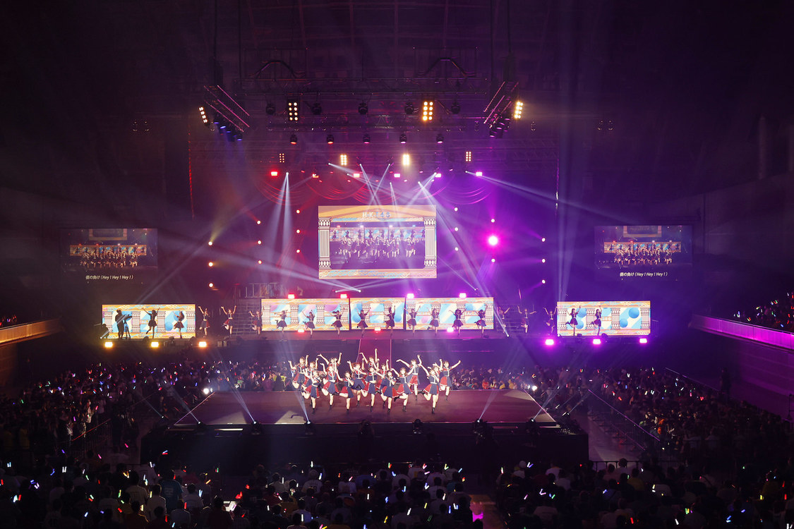 ＜HKT48 11th anniversary LIVE 2022 〜未来へのメッセージ〜＞幕張メッセ イベントホール（2022年10月16日）／©Mercury