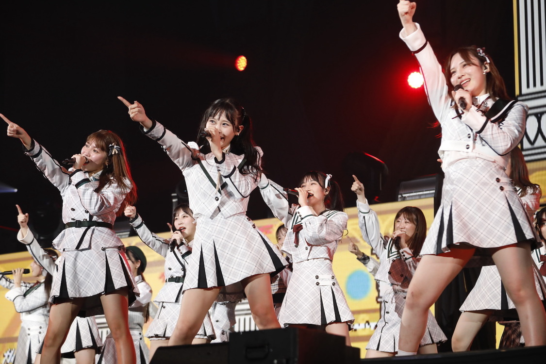 ＜HKT48 11th anniversary LIVE 2022 〜未来へのメッセージ〜＞幕張メッセ イベントホール（2022年10月16日）／©Mercury