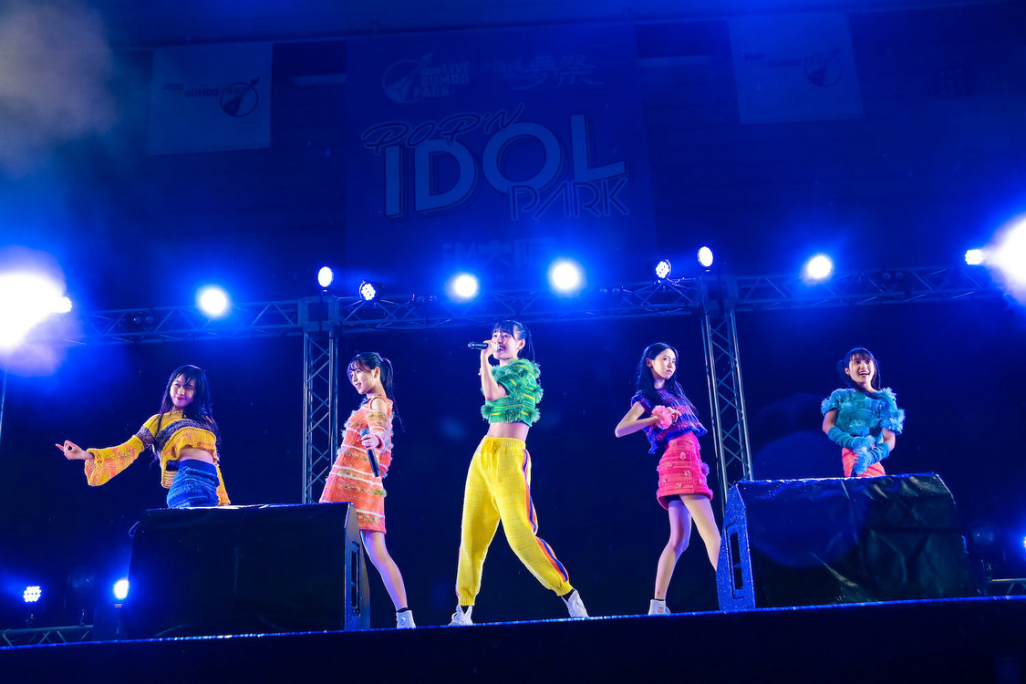 BREAK TIME GIRLS＜大阪城夢祭〜LIVE GUMBO PARK〜「POP’N IDOL PARK」＞大阪城音楽堂（2022年10月17日）