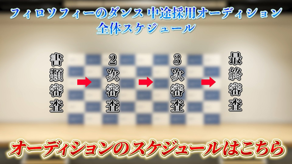 「【オーディション#1】フィロのス新メンバー2次審査合格者13名大公開！涙の理由は？！」より