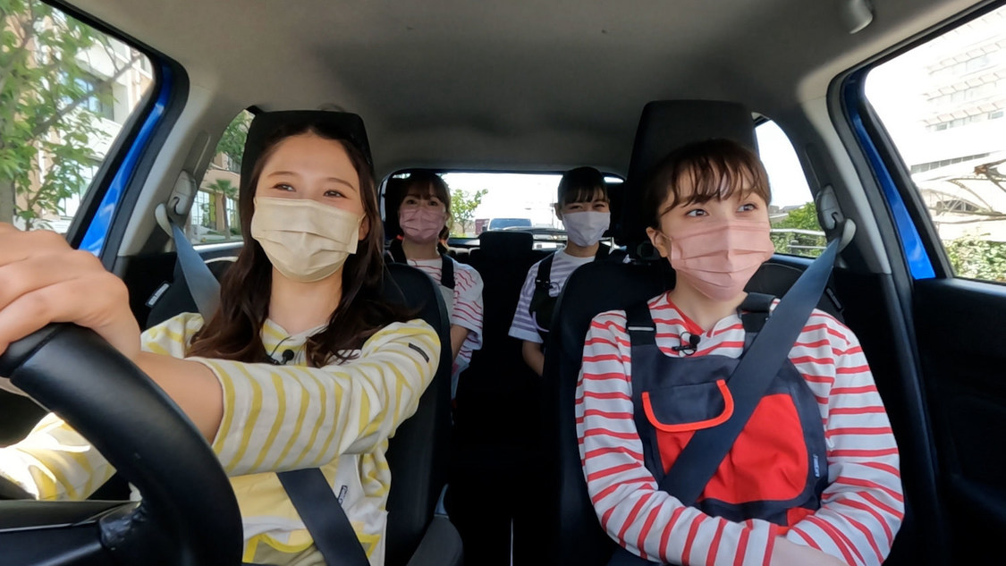 『お手伝いももクロトラベル』“てつもも！ 4人だけの大阪満喫トラベル”編（©Paravi）