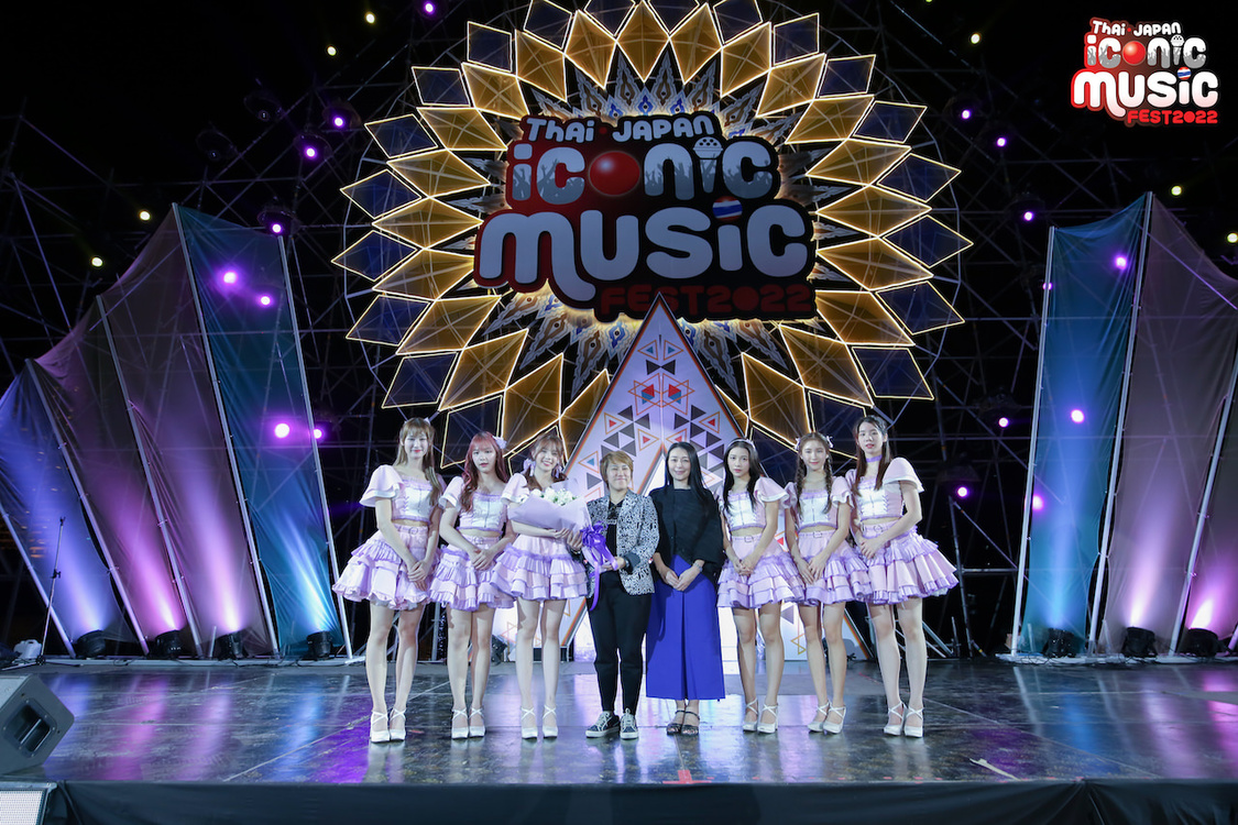  ＜AKB48 Group CIRCLE JAM 2023＞の開催発表を行なった＜Thai-Japan Iconic Music Fest 2022＞の様子（BNK48）