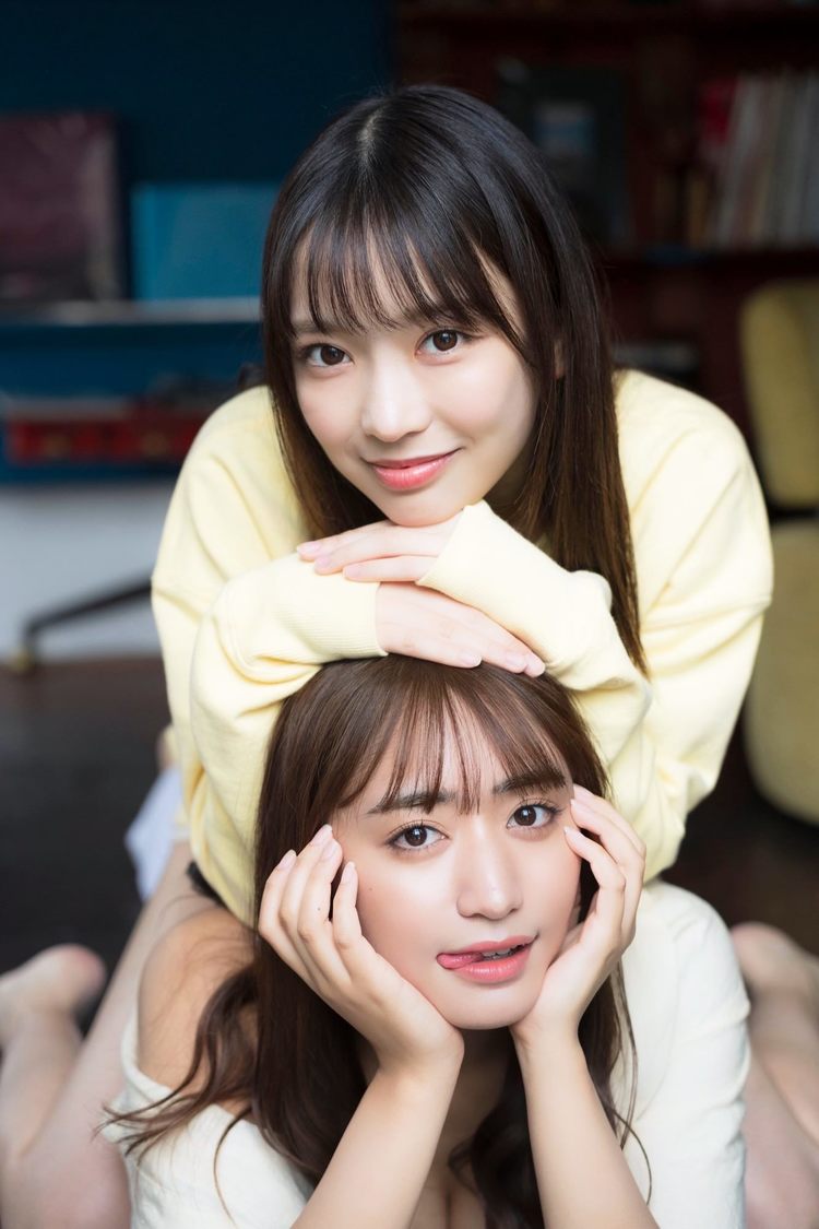 吉沢朱音（#ババババンビ）、池田メルダ（#ババババンビ）『Platinum FLASH vol.20』アザーカット（撮影：カノウリョウマ）