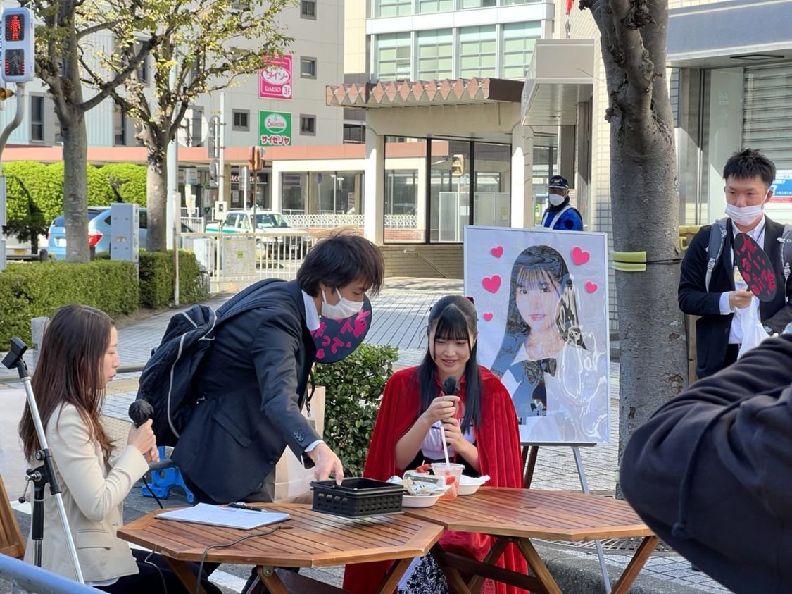 OS☆K 南みゆか＜津駅東口通りにおける賑わいの社会実験＞（2022年10月30日）