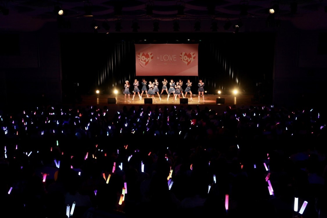 ＝LOVE＜12thシングル「Be Selfish」発売記念スペシャルライブ＞松下IMPホール（2022年11月5日）