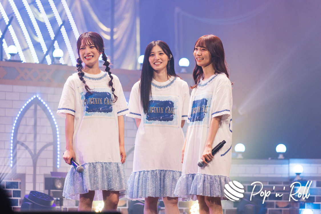 森みはる、吉井美優、江嶋綾恵梨＜26時のマスカレイド　LAST LIVE 「curtain call」＞東京国際フォーラム ホールA（2022年10月30日）