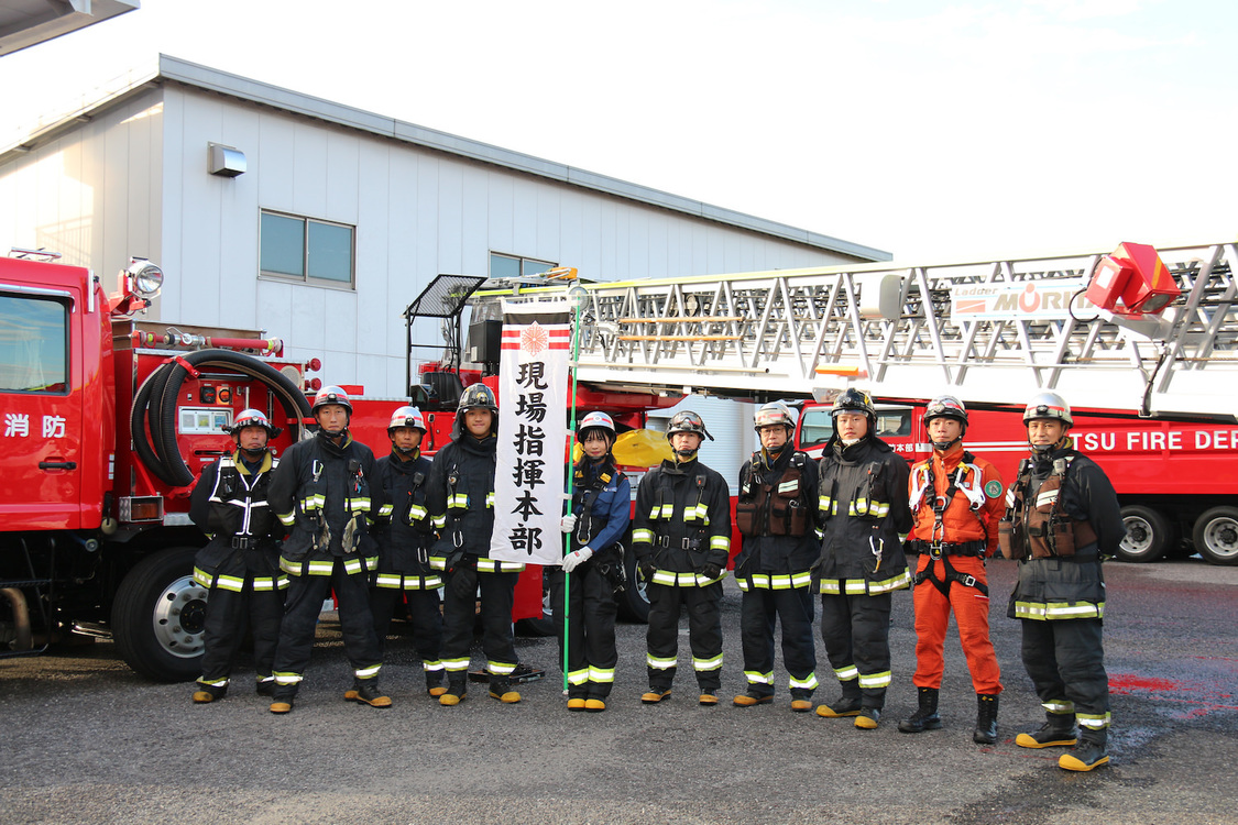 OS☆K 南みゆか＜火災予防普及啓発活動への協力に対する感謝状の贈呈式＞津市消防本部（2022年11月7日）