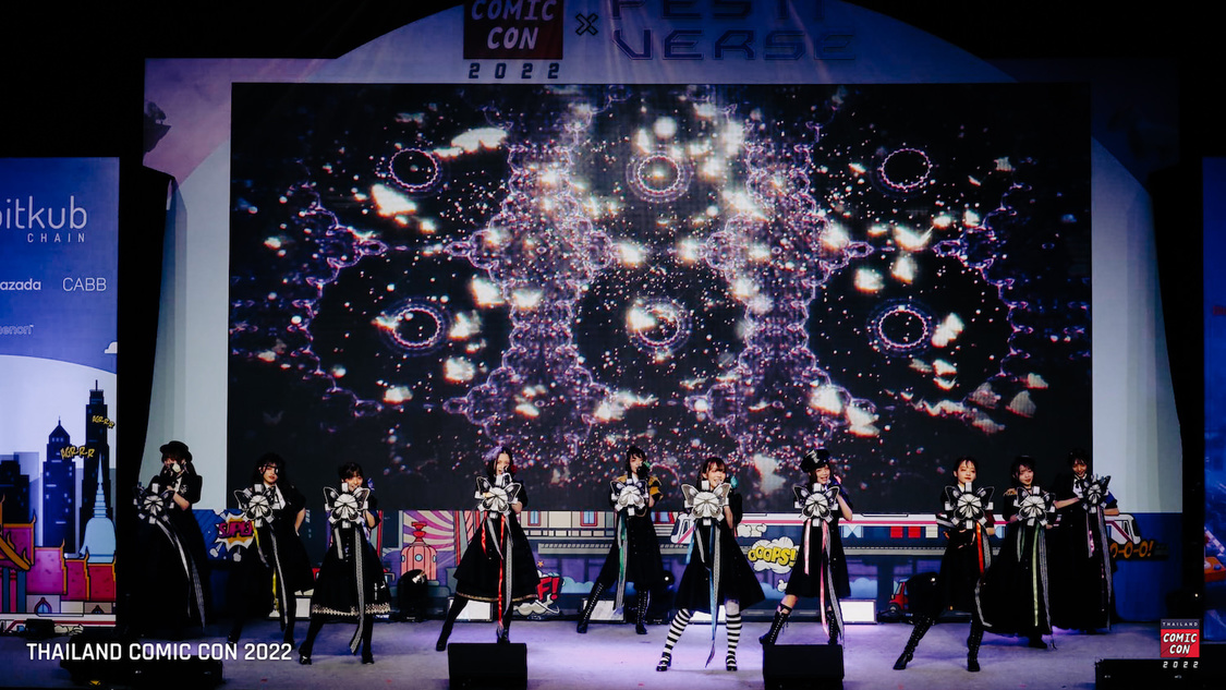 ×純文学少女歌劇団＜タイランドコミックコン2022＞バンコク・ロイヤルパラゴンホール（2022年10月29日）