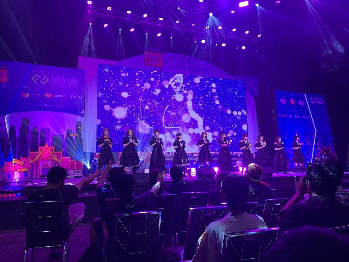 ×純文学少女歌劇団＜タイランドコミックコン2022＞バンコク・ロイヤルパラゴンホール（2022年10月29日）