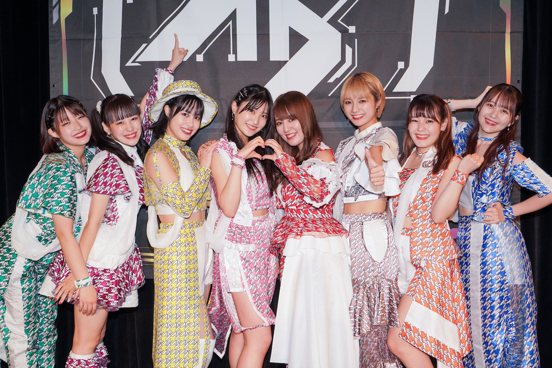 ＜アップアップガールズ（仮）8人KA-Re：START＞東京・表参道GROUND（2022年11月13日）