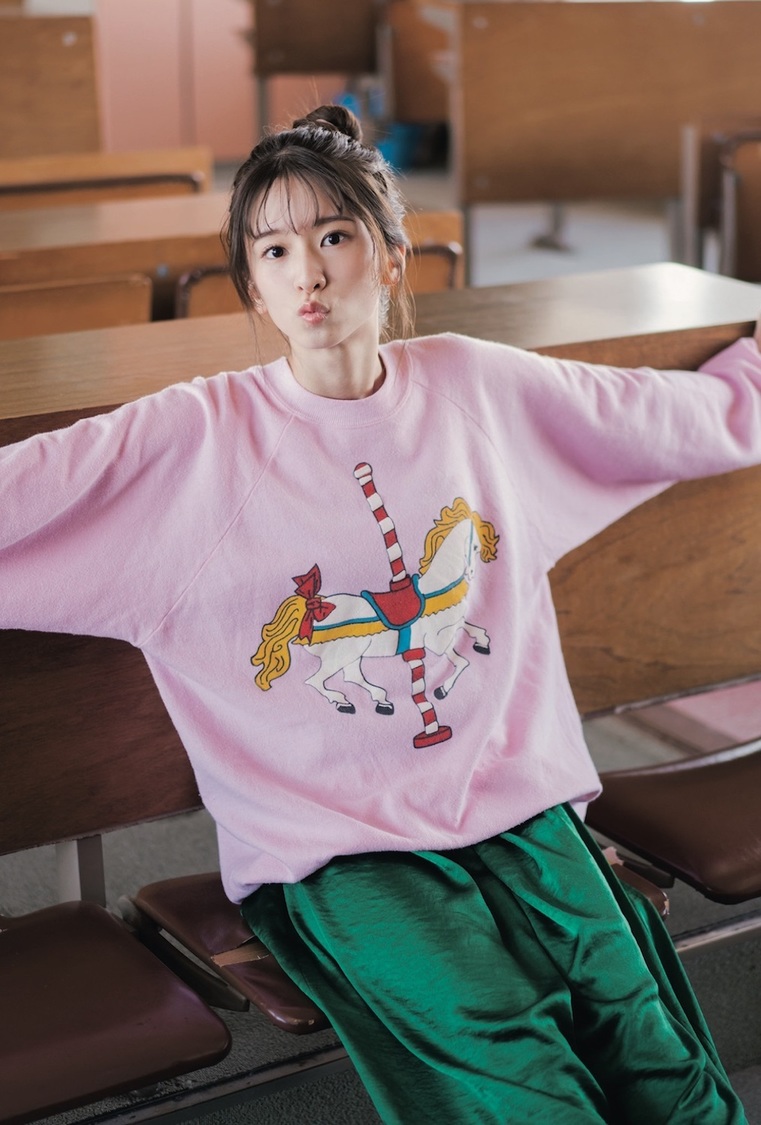 『B.L.T.2023年1月号』セブンネットショッピング購入特典ポストカード【菅原咲月（乃木坂46）B】