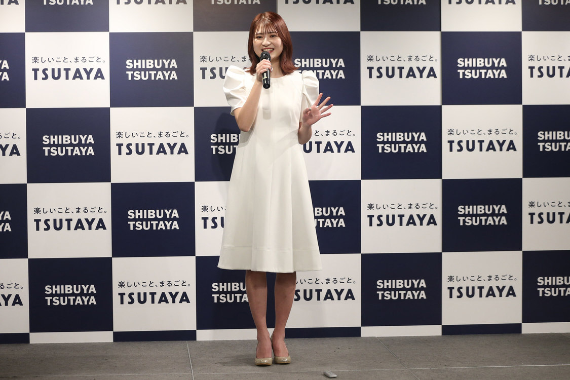 山田南実＜2nd写真集『Departure』出版記念記者会見＞SHIBUYA TSUTAYA（2022年11月18日）