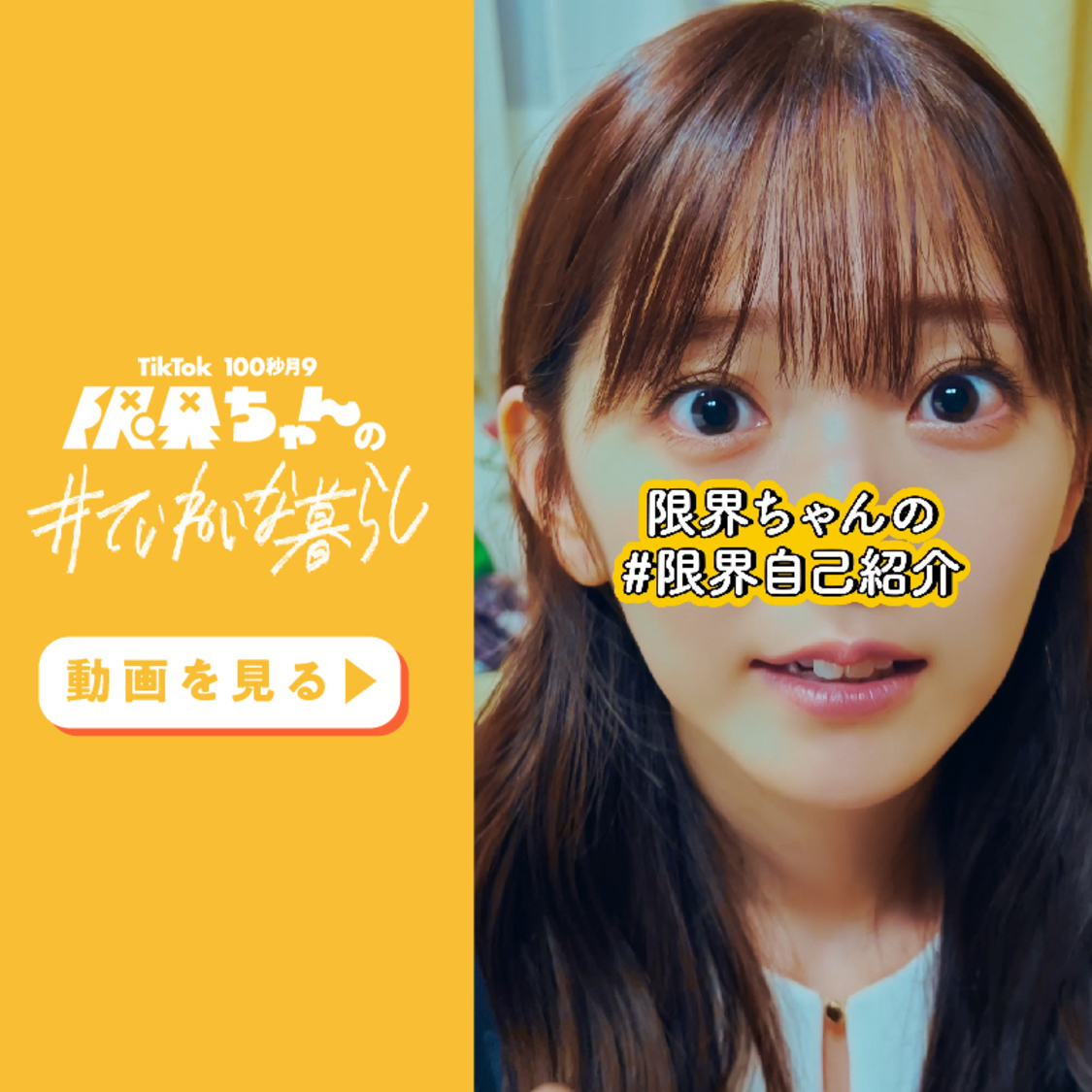 『限界ちゃんの#ていねいな暮らし』スピンオフ動画（自己紹介）