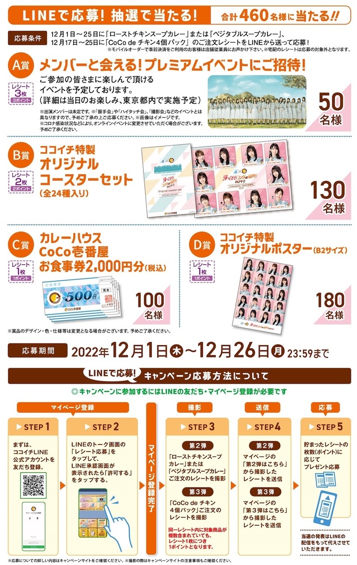 LINE応募で当たる！キャンペーン ©Seed&Flower LLC 