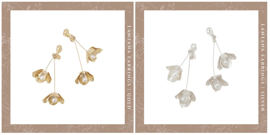 【Liquemコラボ】ランタナイヤリング