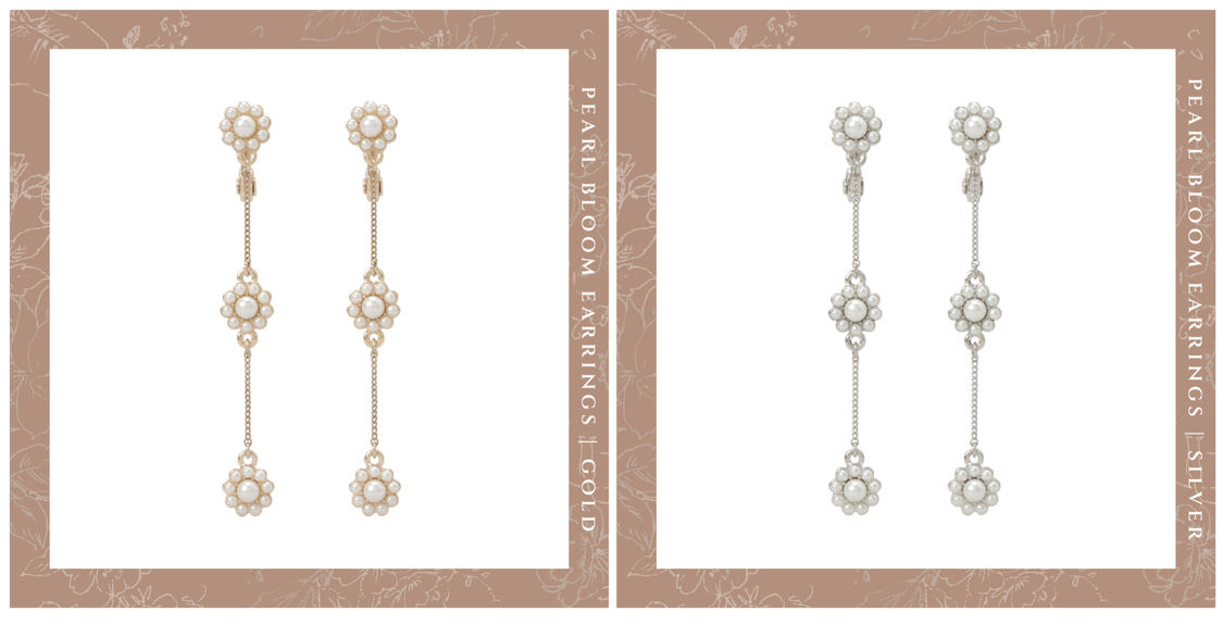 【Liquemコラボ】パールブルームイヤリング