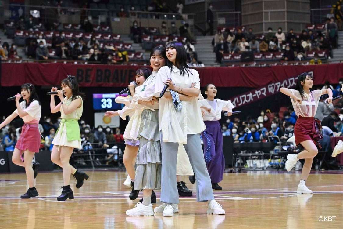 BEYOOOOONDS「Bリーグ 川崎ブレイブサンダースホームゲーム」川崎市とどろきアリーナ（2022年12月5日）