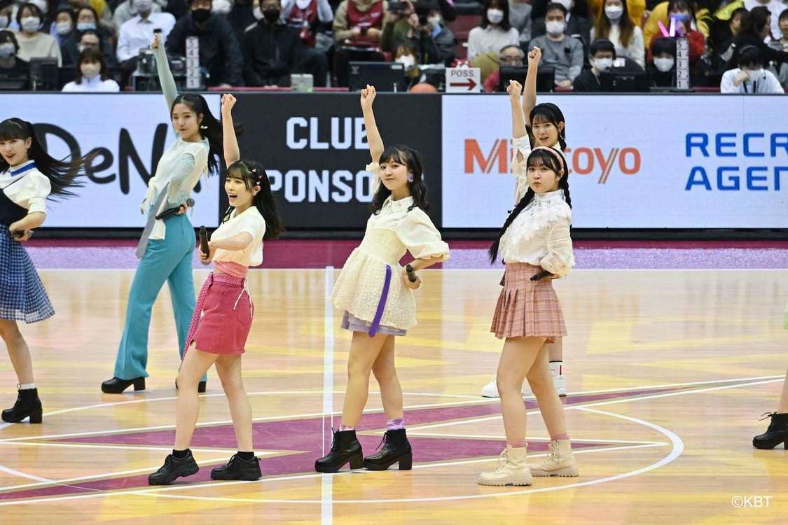 BEYOOOOONDS「Bリーグ 川崎ブレイブサンダースホームゲーム」川崎市とどろきアリーナ（2022年12月5日）