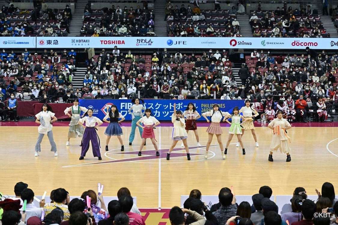 BEYOOOOONDS「Bリーグ 川崎ブレイブサンダースホームゲーム」川崎市とどろきアリーナ（2022年12月5日）