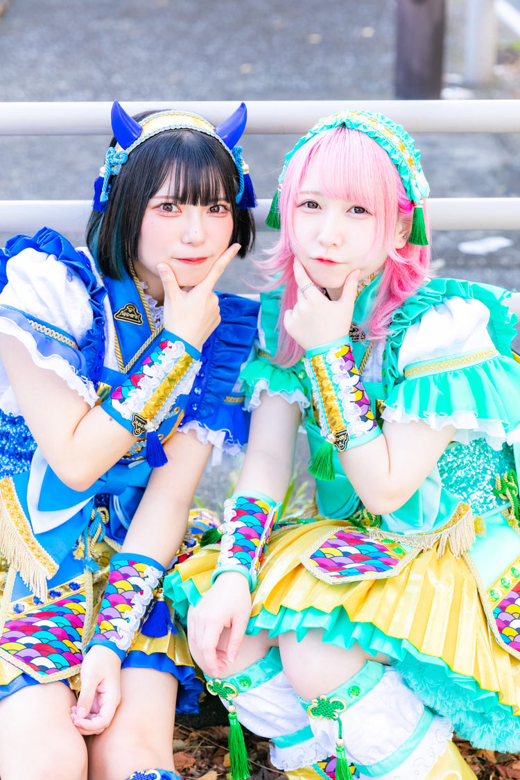 永堀ゆめ、藍井すず