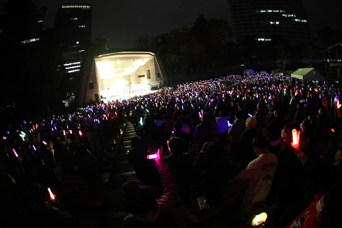 虹のコンキスタドール＜愛の三角関数おしえてよ♡ in 日比谷野外音楽堂＞日比谷野外音楽堂（2022年12月17日）