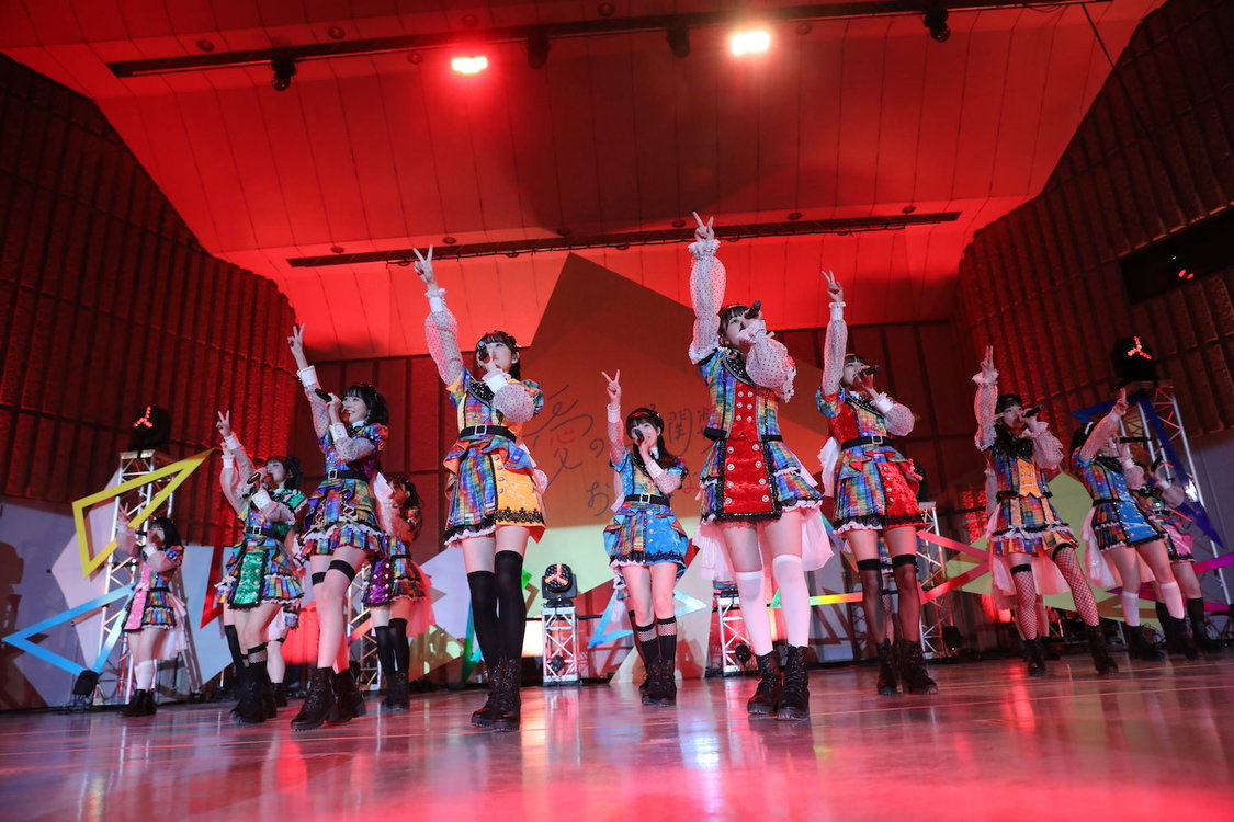 虹のコンキスタドール＜愛の三角関数おしえてよ♡ in 日比谷野外音楽堂＞日比谷野外音楽堂（2022年12月17日）