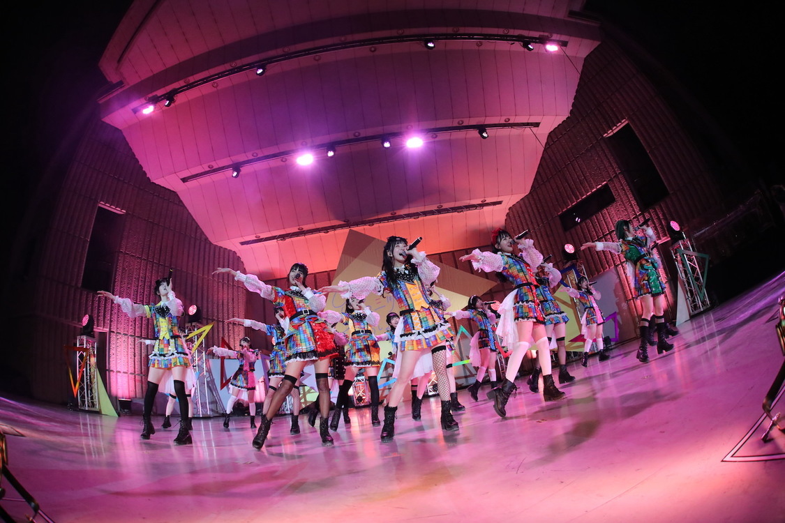 虹のコンキスタドール＜愛の三角関数おしえてよ♡ in 日比谷野外音楽堂＞日比谷野外音楽堂（2022年12月17日）