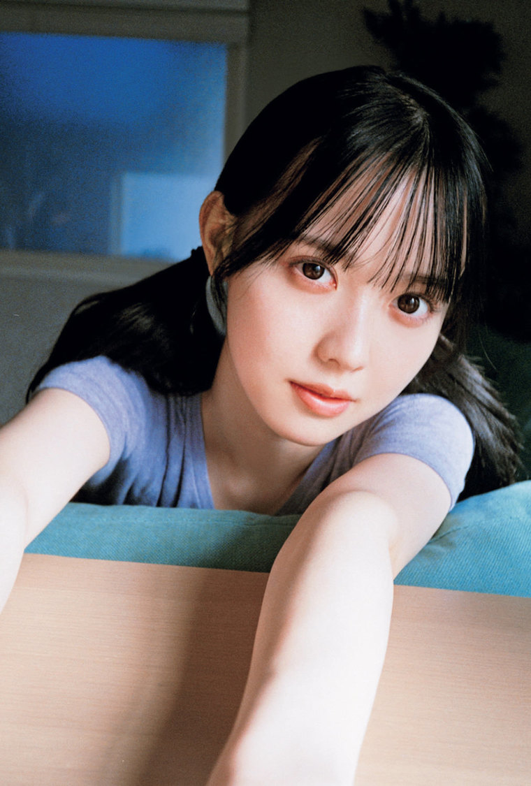 「B.L.T.2023年2月号」セブンネットショッピング購入特典ポストカード【松本ももな（高嶺のなでしこ）】