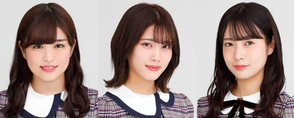 伊藤かりん、伊藤純奈、斉藤優里（乃木坂46）