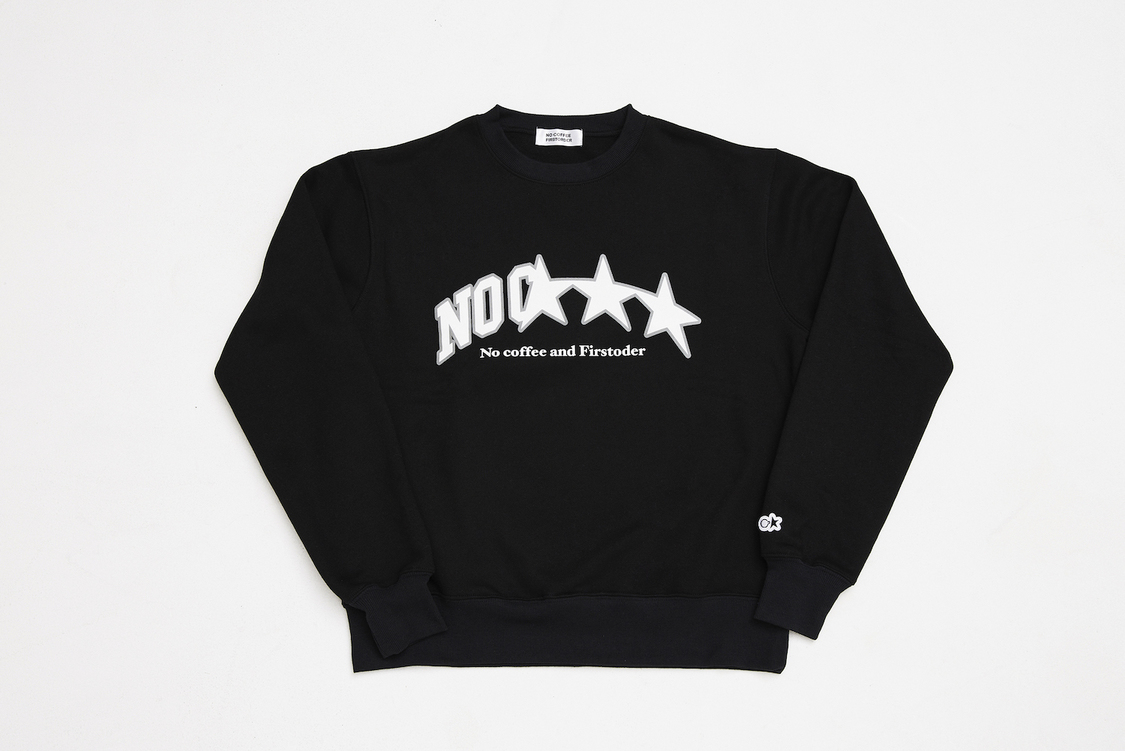 『NO COFFEE × FIRSTORDER CREW SWEAT SHIRTS』